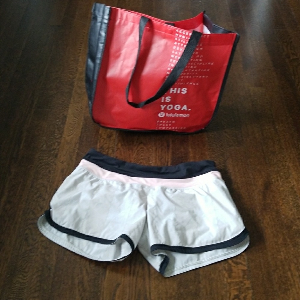 Old school Lululemon run shorts